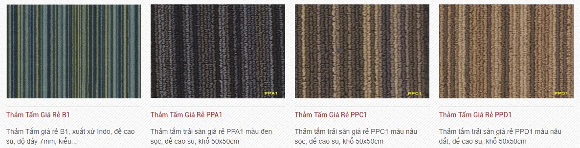 thảm trải sàn Linh Dung